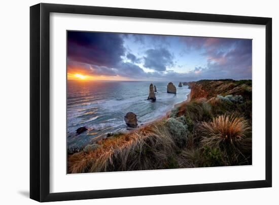 Shipwreck Coast-Wayne Bradbury-Framed Photographic Print