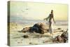 Shipwreck in the Desert. 1886-Carl Haag-Stretched Canvas