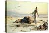 Shipwreck in the Desert, 1886-Carl Haag-Stretched Canvas