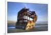 Shipwreck of the Peter Iredale, Fort Stevens State Park, Oregon, USA-Jamie & Judy Wild-Framed Photographic Print