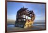 Shipwreck of the Peter Iredale, Fort Stevens State Park, Oregon, USA-Jamie & Judy Wild-Framed Photographic Print