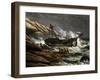 Shipwreck on Norwegian Coast-null-Framed Giclee Print