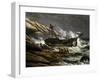 Shipwreck on Norwegian Coast-null-Framed Giclee Print
