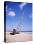 Shipwreck on the Beach on South Coast, Fuerteventura, Canary Islands, Spain, Atlantic-Robert Harding-Stretched Canvas