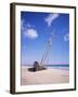 Shipwreck on the Beach on South Coast, Fuerteventura, Canary Islands, Spain, Atlantic-Robert Harding-Framed Photographic Print