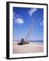 Shipwreck on the Beach on South Coast, Fuerteventura, Canary Islands, Spain, Atlantic-Robert Harding-Framed Photographic Print