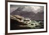 Shipwreck on the Norwegian Coast, 1831-Johan Christian Clausen Dahl-Framed Giclee Print