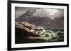 Shipwreck on the Norwegian Coast, 1831-Johan Christian Clausen Dahl-Framed Giclee Print