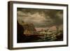 Shipwreck on the Norwegian Coast-Johan Christian Clausen Dahl-Framed Giclee Print