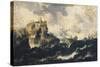 Shipwreck on the Stormy Sea-Marco Ricci-Stretched Canvas