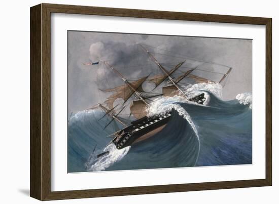 Shipwreck-null-Framed Giclee Print