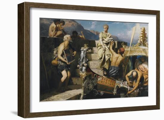 Shipwrecked Beggar-Henryk Siemiradzki-Framed Giclee Print