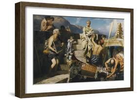 Shipwrecked Beggar-Henryk Siemiradzki-Framed Giclee Print