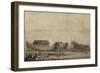 Shipyard of the Amsterdam Admiralty-Ludolf Bakhuysen-Framed Art Print