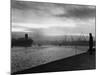 Shipyard Sunset-null-Mounted Photographic Print