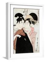 Shirai Gonpachi, C1798-Kitagawa Utamaro-Framed Giclee Print