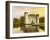 Shirburn Castle, Oxfordshire, Home of the Earl of Macclesfield, C1880-Benjamin Fawcett-Framed Giclee Print