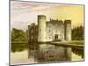 Shirburn Castle, Oxfordshire, Home of the Earl of Macclesfield, C1880-Benjamin Fawcett-Mounted Giclee Print