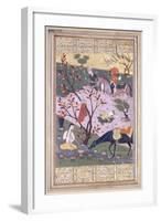 Shirin Bathing, C.1580-null-Framed Giclee Print