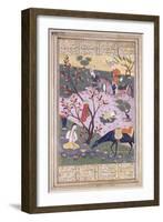 Shirin Bathing, C.1580-null-Framed Giclee Print