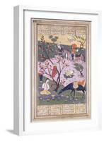 Shirin Bathing, C.1580-null-Framed Giclee Print