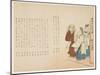 Shirine Maiden at Itsukushima on the New Year's Day, January 1857-Ueda K?ch?-Mounted Giclee Print