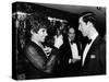 Shirley Bassey Singer Meeting Prince Charles November 1979-null-Stretched Canvas