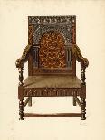 Chair, Property of P Macquoid; Chair, Property of Arthur S Cope-Shirley Charles Llewellyn Slocombe-Giclee Print