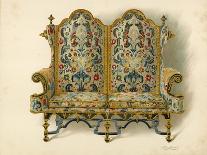 Settee, Property of Miss Mills-Shirley Charles Llewellyn Slocombe-Giclee Print