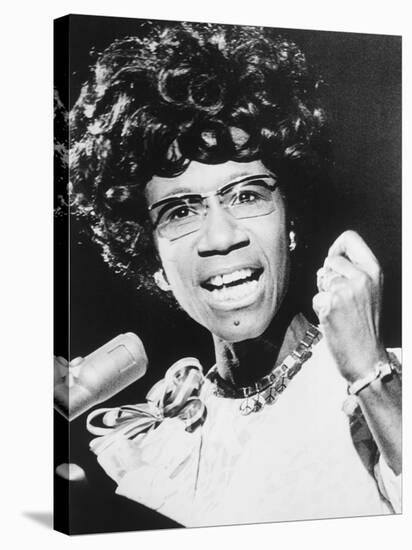 Shirley Chisholm, African American Congresswoman from Brooklyn, New York City-null-Stretched Canvas