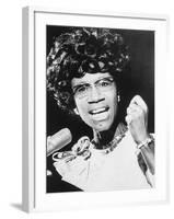 Shirley Chisholm, African American Congresswoman from Brooklyn, New York City-null-Framed Photo