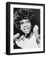 Shirley Chisholm, African American Congresswoman from Brooklyn, New York City-null-Framed Photo