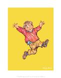 Reading - Alfie Illustrated Print-Shirley Hughes-Giclee Print