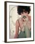 Shirley MacLaine as Irma Posing with Small Dog in Motion Picture Irma La Douce-Gjon Mili-Framed Premium Photographic Print