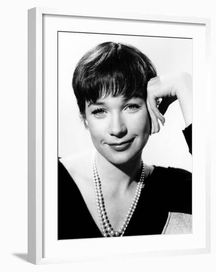 Shirley MacLaine as Seen in 'The Apartment', 1960-null-Framed Photo