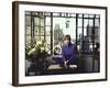 Shirley MacLaine in Her Apartment-Ted Thai-Framed Premium Photographic Print