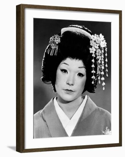 Shirley Maclaine. "My Geisha" 1962, Directed by Jack Cardiff-null-Framed Photographic Print