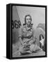 Shirley Slade Pilot Trainee in Women's Flying Training Detachment, Sporting Pigtails, GI Coveralls-Peter Stackpole-Framed Stretched Canvas