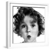 Shirley Temple, American Actress, 1934-1935-null-Framed Photographic Print