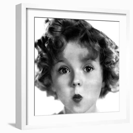 Shirley Temple, American Actress, 1934-1935-null-Framed Photographic Print