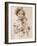 Shirley Temple American Child Star of the 1930s Seen Here with a Shirley Temple Doll-null-Framed Photographic Print