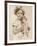 Shirley Temple American Child Star of the 1930s Seen Here with a Shirley Temple Doll-null-Framed Photographic Print