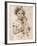 Shirley Temple American Child Star of the 1930s Seen Here with a Shirley Temple Doll-null-Framed Photographic Print