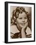 Shirley Temple American Child Star of the 1930s-null-Framed Photographic Print