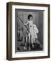 Shirley Temple at Bel Air Country Club at Her 11th Birthday Party-Peter Stackpole-Framed Photographic Print