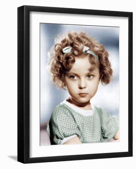 Shirley Temple, ca. 1934-null-Framed Photo