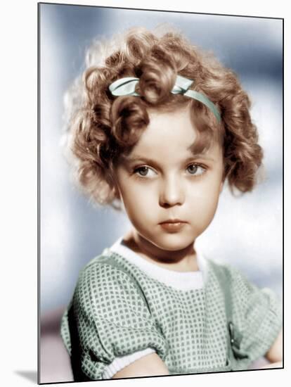 Shirley Temple, ca. 1934-null-Mounted Photo