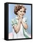 Shirley Temple, ca. 1936-null-Framed Stretched Canvas