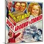 Shirley Temple in "Just Around the Coner"-null-Mounted Giclee Print