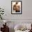 Shirtless Man Carrying an Animal Print Purse-Steve Cicero-Framed Photographic Print displayed on a wall